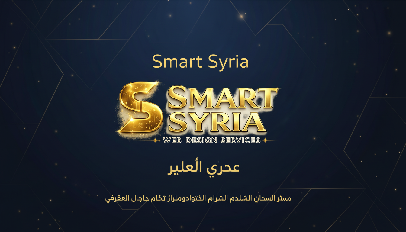 Smart Syria - سمارت سيريا | تصميم مواقع ومتاجر إلكترونية احترافية
